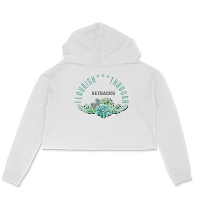 Flourish Women's Crop Hoodie