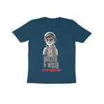 Bolder and Wiser Kid's Half Sleeve Round Neck T-Shirt