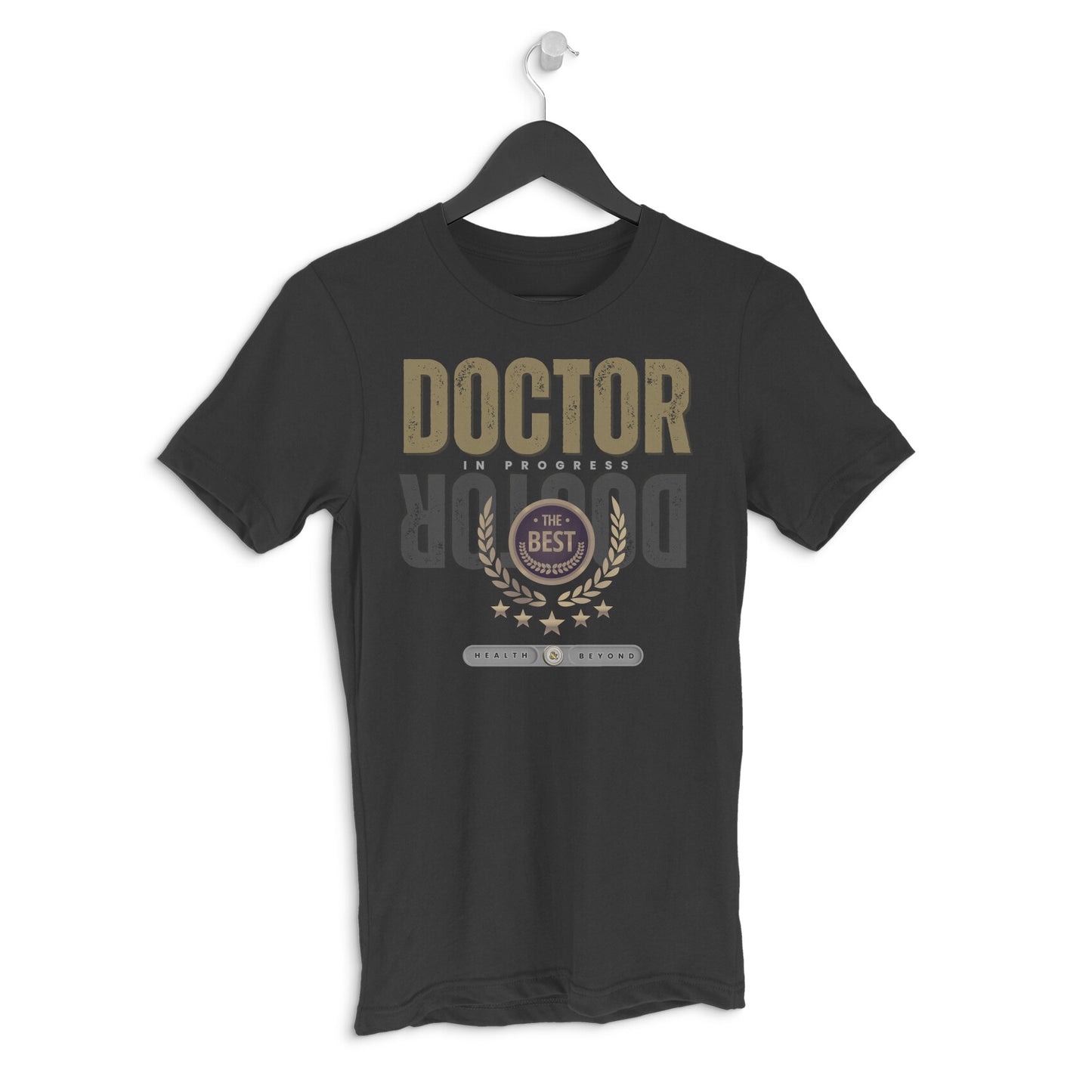 Pro Art Doctor Unisex Neck Half Sleeve T-Shirt Black