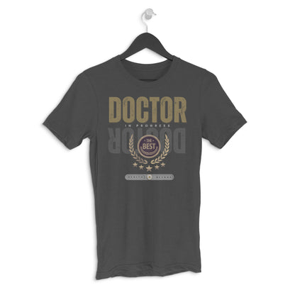 Pro Art Doctor Unisex Neck Half Sleeve T-Shirt Charcoal Grey