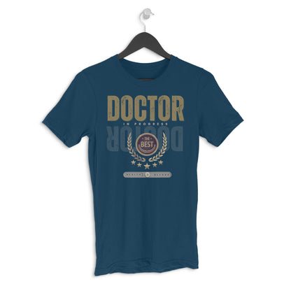 Pro Art Doctor Unisex Neck Half Sleeve T-Shirt Navy Blue