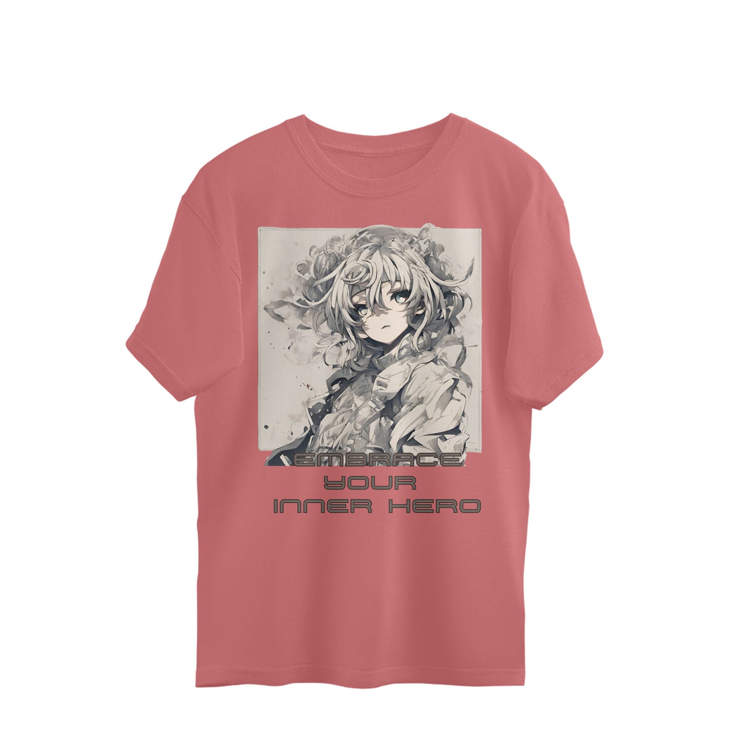 Embrace Unisex Oversized T-Shirt Dusty Rose