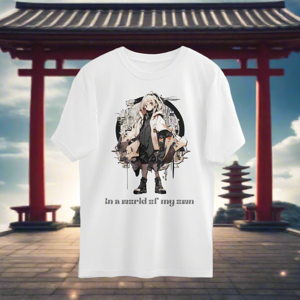 In a World Unisex Oversized T-Shirt