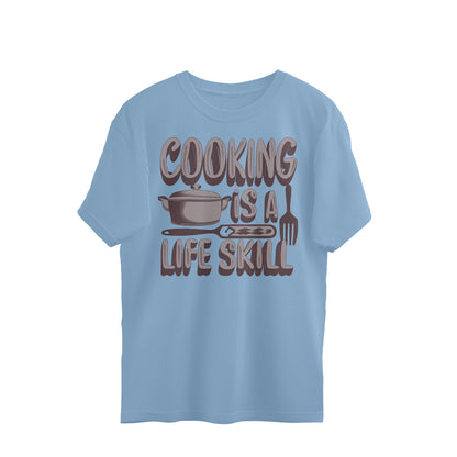 Cooking Unisex Oversized T-Shirt Baby Blue