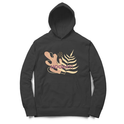 Hooray Unisex Hoodie Black