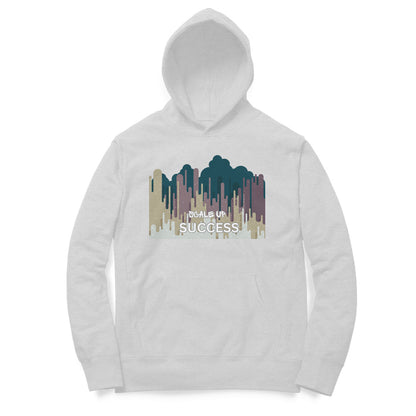 Scale up Unisex Hoodie Melange Grey