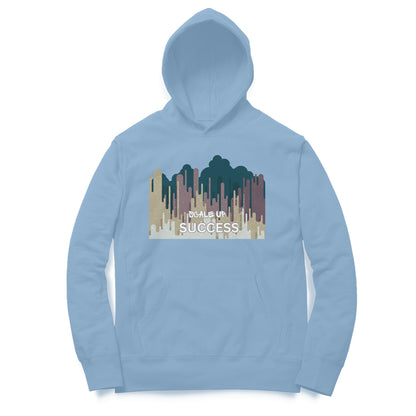 Scale up Unisex Hoodie Baby Blue