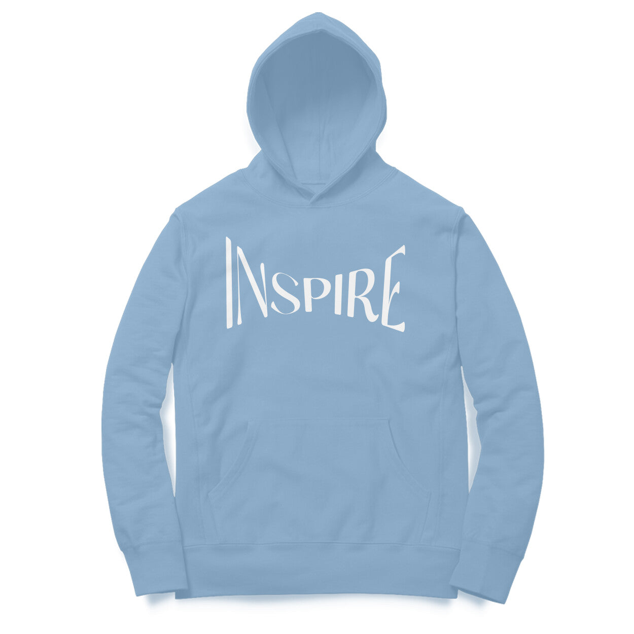 Inspire Unisex Hoodie Baby Blue