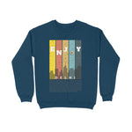Delhi Unisex Sweatshirt Navy Blue