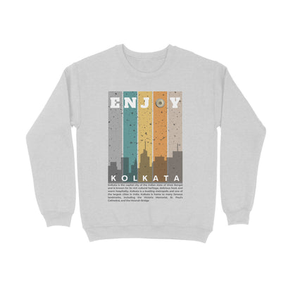 Kolkata Unisex Sweatshirt Melange Grey