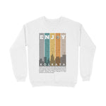 Kolkata Unisex Sweatshirt White