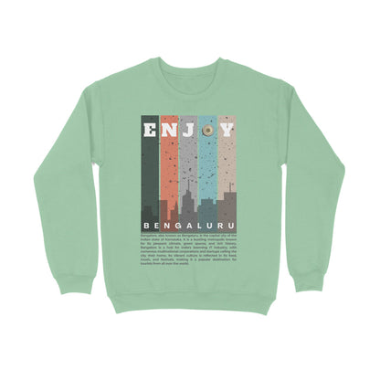 Bengaluru Unisex Sweatshirt Mint Green