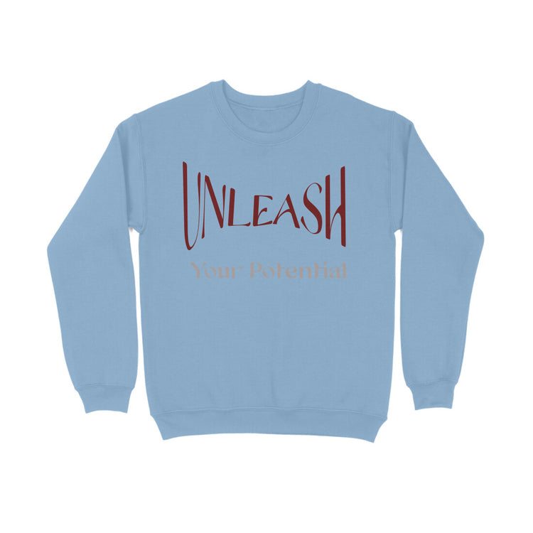 Unleash Unisex Sweatshirt Baby Blue