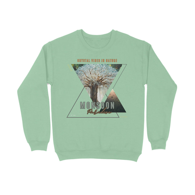 Monsoon Unisex Sweatshirt Mint Green