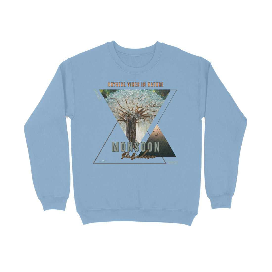 Monsoon Unisex Sweatshirt Baby Blue