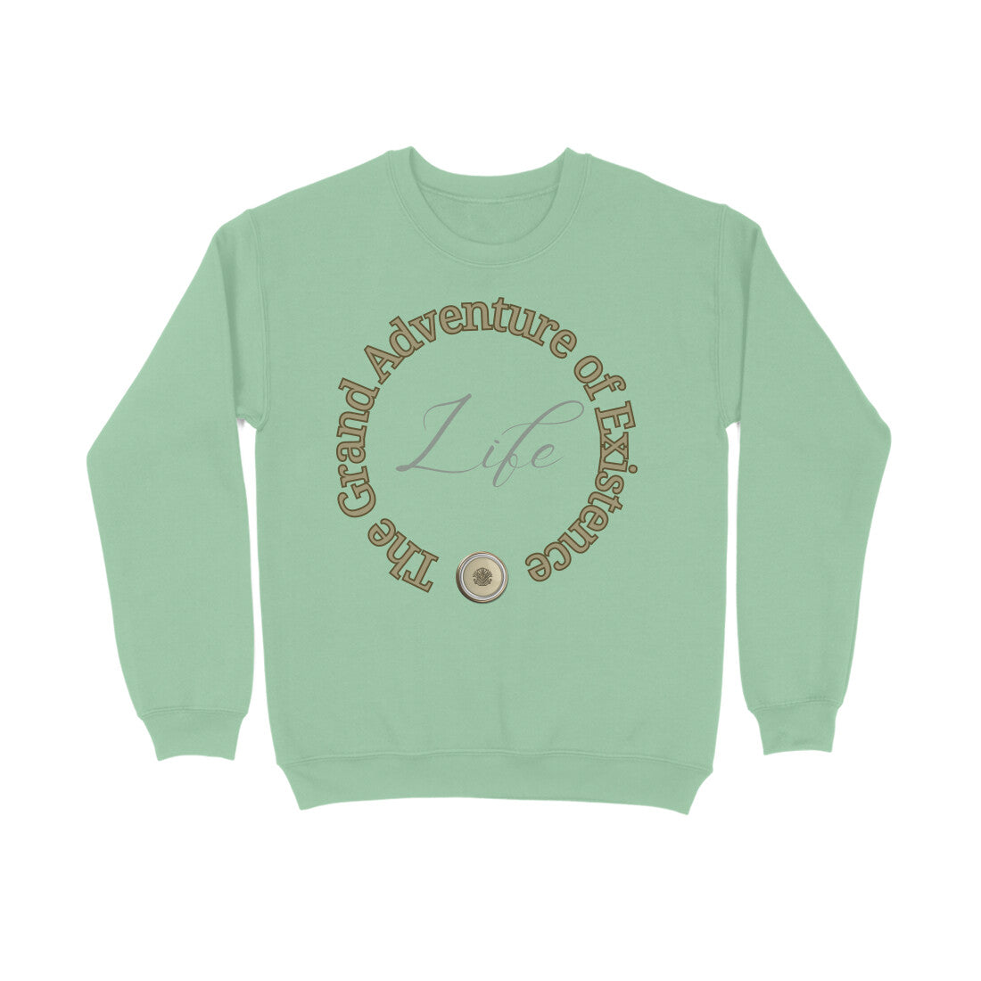 Grand Adventure Unisex Sweatshirt Mint Green