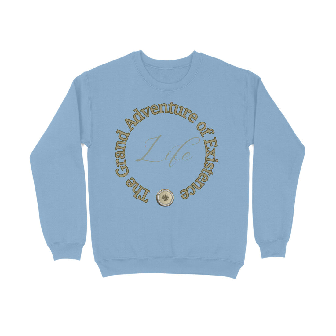 Grand Adventure Unisex Sweatshirt Baby Blue