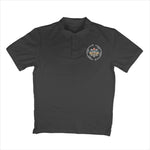 Life Happens Polo T-Shirt Black