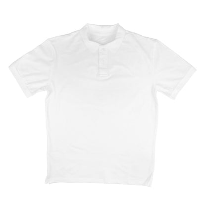 Plain Art Men's Polo T-Shirt White