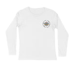 Life Happens Men's Full Sleeve Round Neck T-Shirt White
