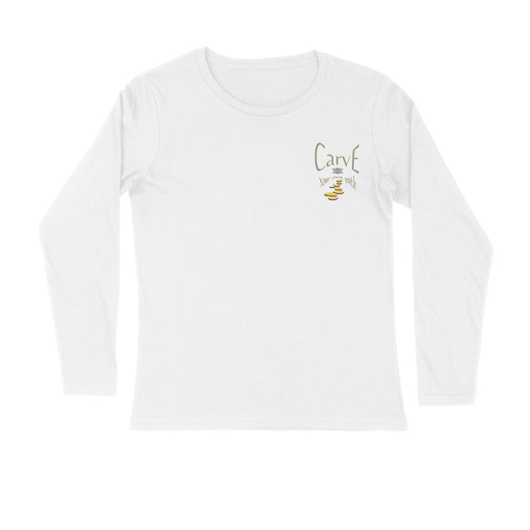 Carve Men's Full Sleeve Round Neck T-Shirt