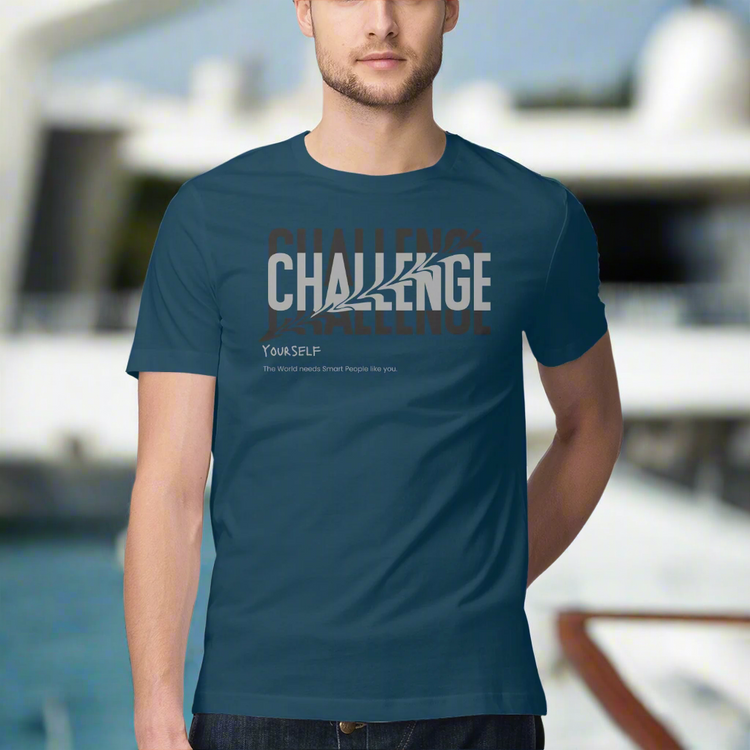 Challenge Men's Half Sleeve Round Neck T-Shirt