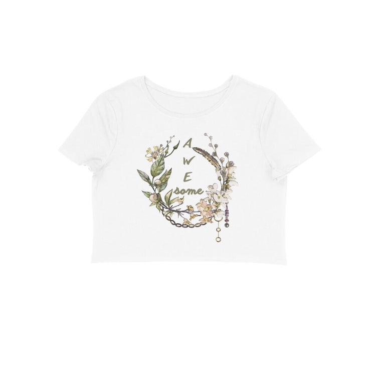 Awesome Time Crop Top