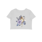 So..on..Time.. Crop Top Melange Grey