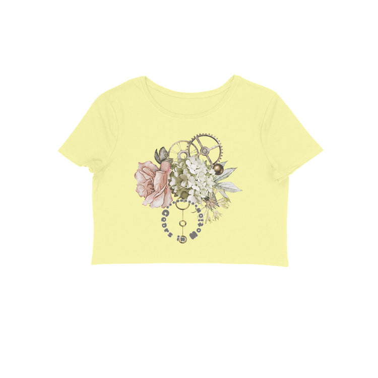 Gears in Motion Crop Top