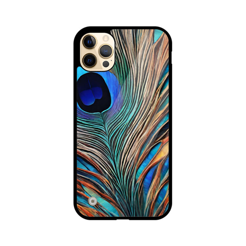 Peacock Feather IPhone Cover Apple iPhone 12 Pro