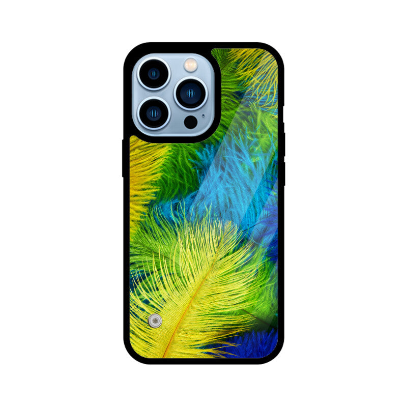 Feathery Colors IPhone Cover Apple iPhone 13 Pro