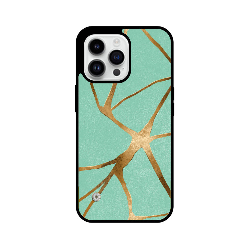 Golden Cracks IPhone Cover Apple iPhone 14 Pro