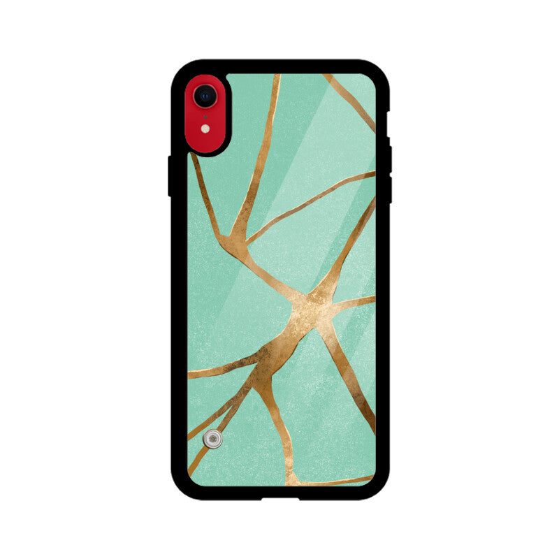 Golden Cracks IPhone Cover Apple iPhone XR