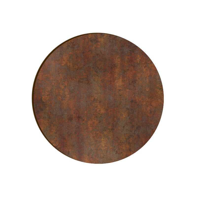 Vintage Brown Coaster Round