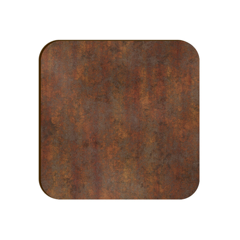 Vintage Brown Coaster Square