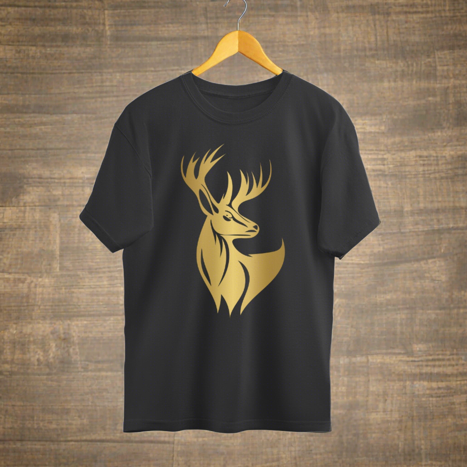 Golden Deer Unisex Oversized T-Shirt