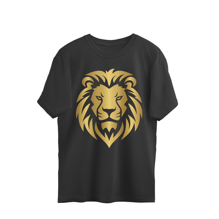 Golden Lion Unisex Oversized T-Shirt
