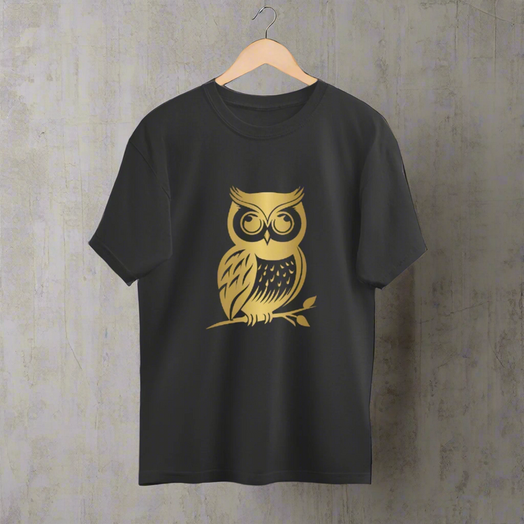 Golden Owl Unisex Oversized T-Shirt