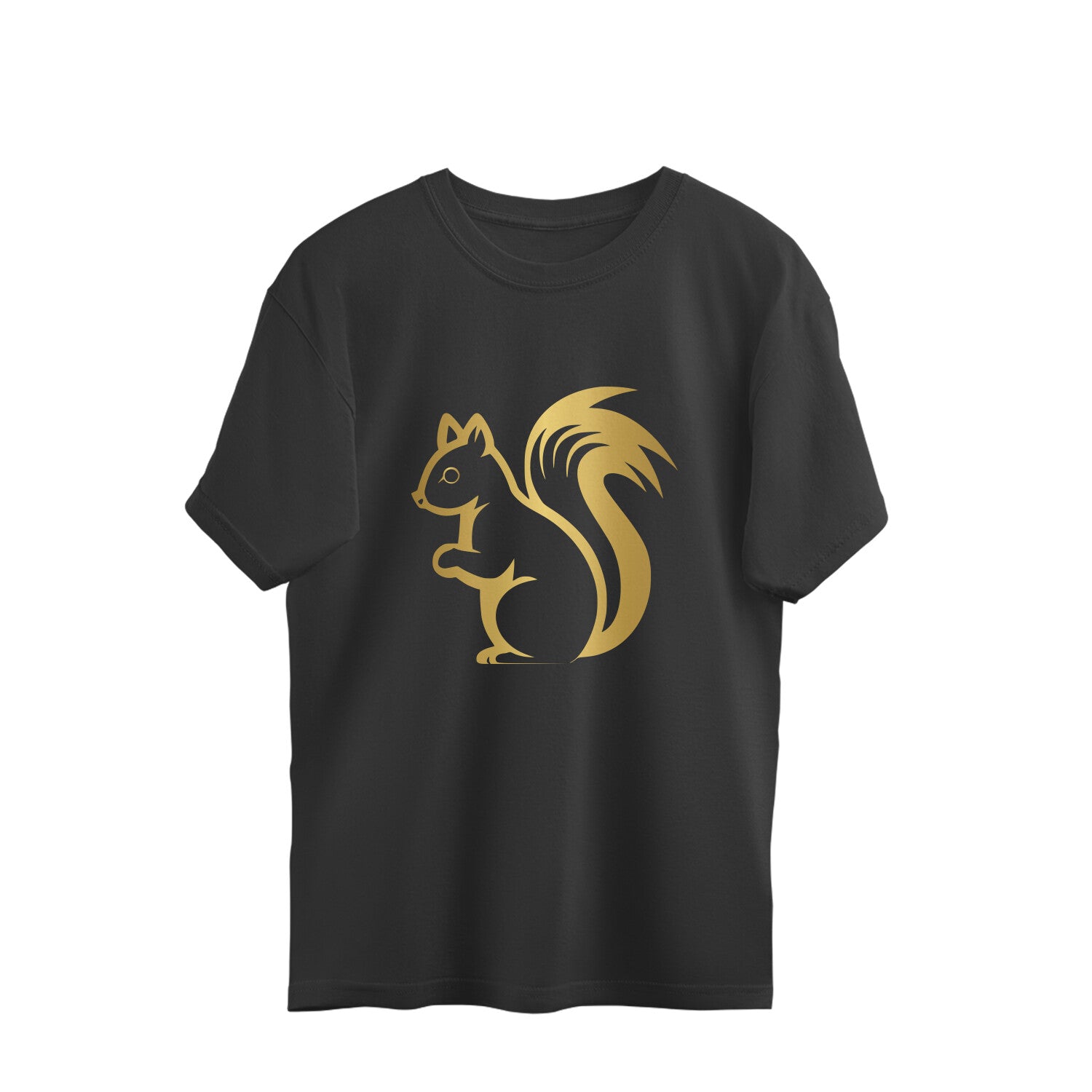 Golden Squirrel Unisex Oversized T-Shirt