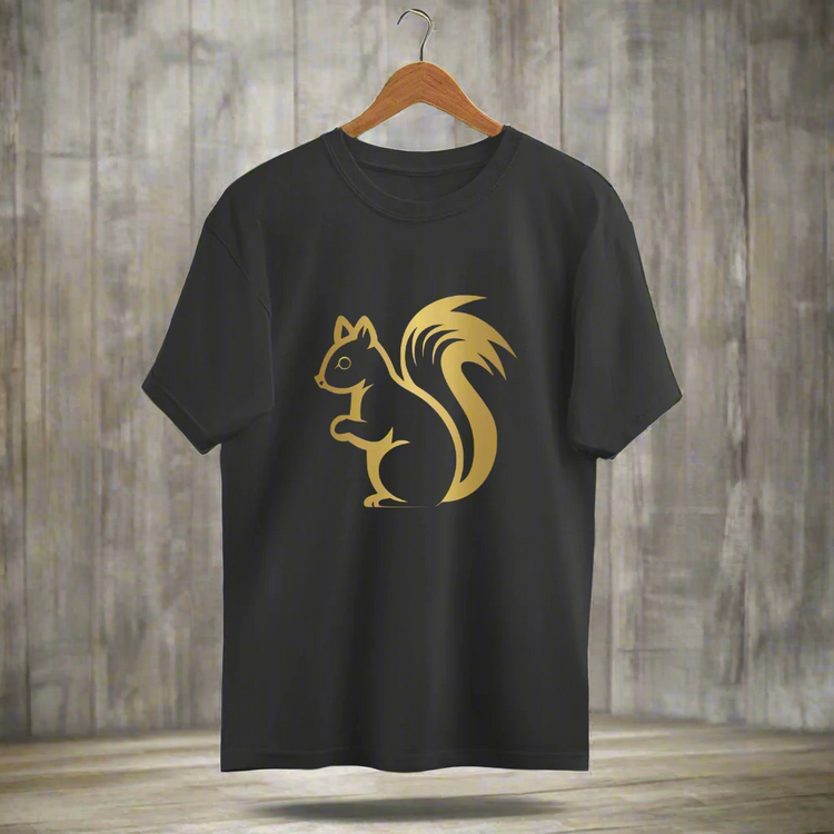 Golden Squirrel Unisex Oversized T-Shirt