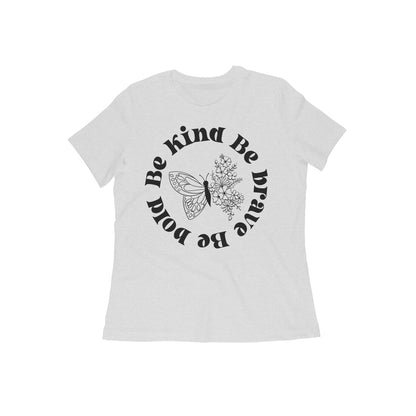 Be Kind Women's T-Shirt Melange Grey