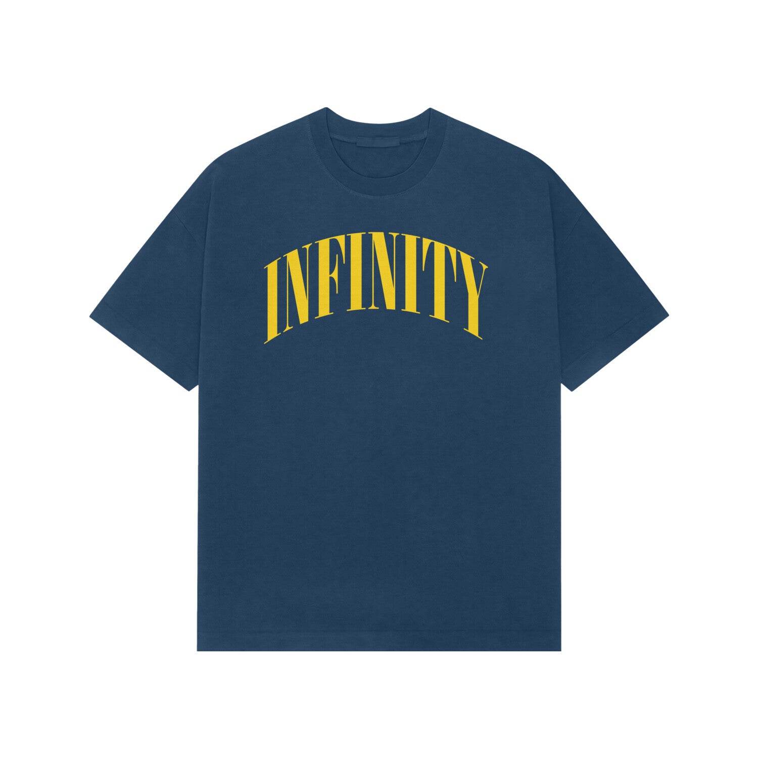 Infinity Premium Terry T-Shirt | Limited Edition Series Navy Blue