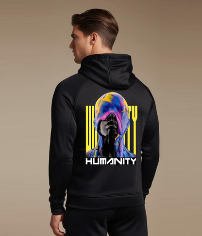 Humanity Unisex Zipped Hoodie