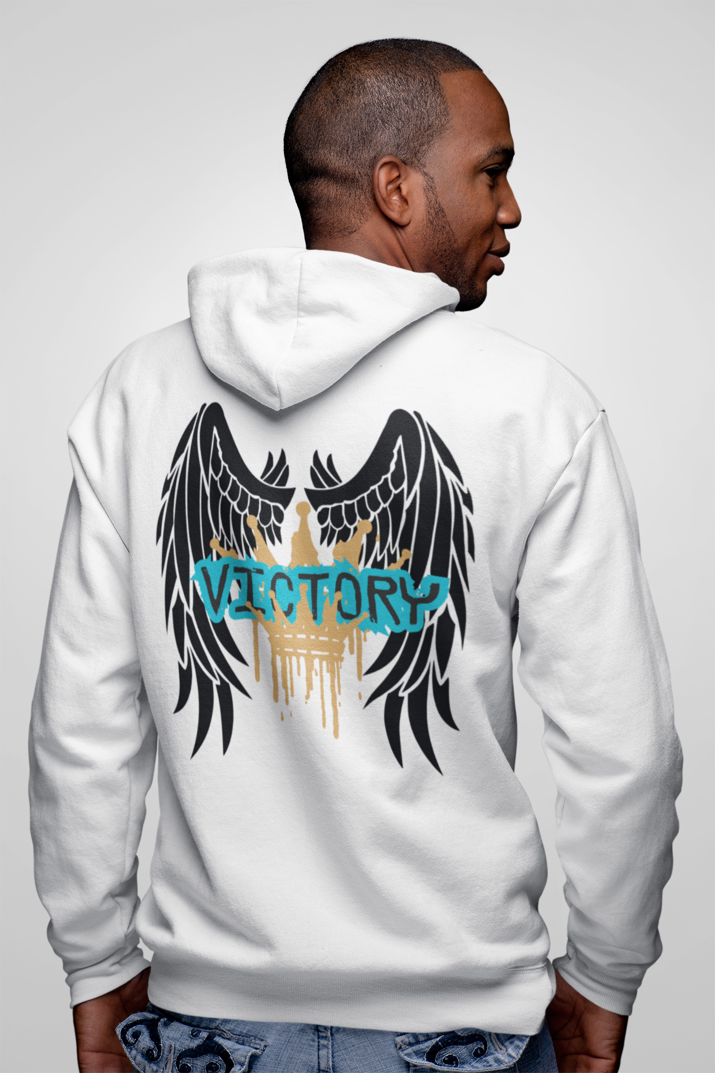 Victory Unisex Zipped Hoodie