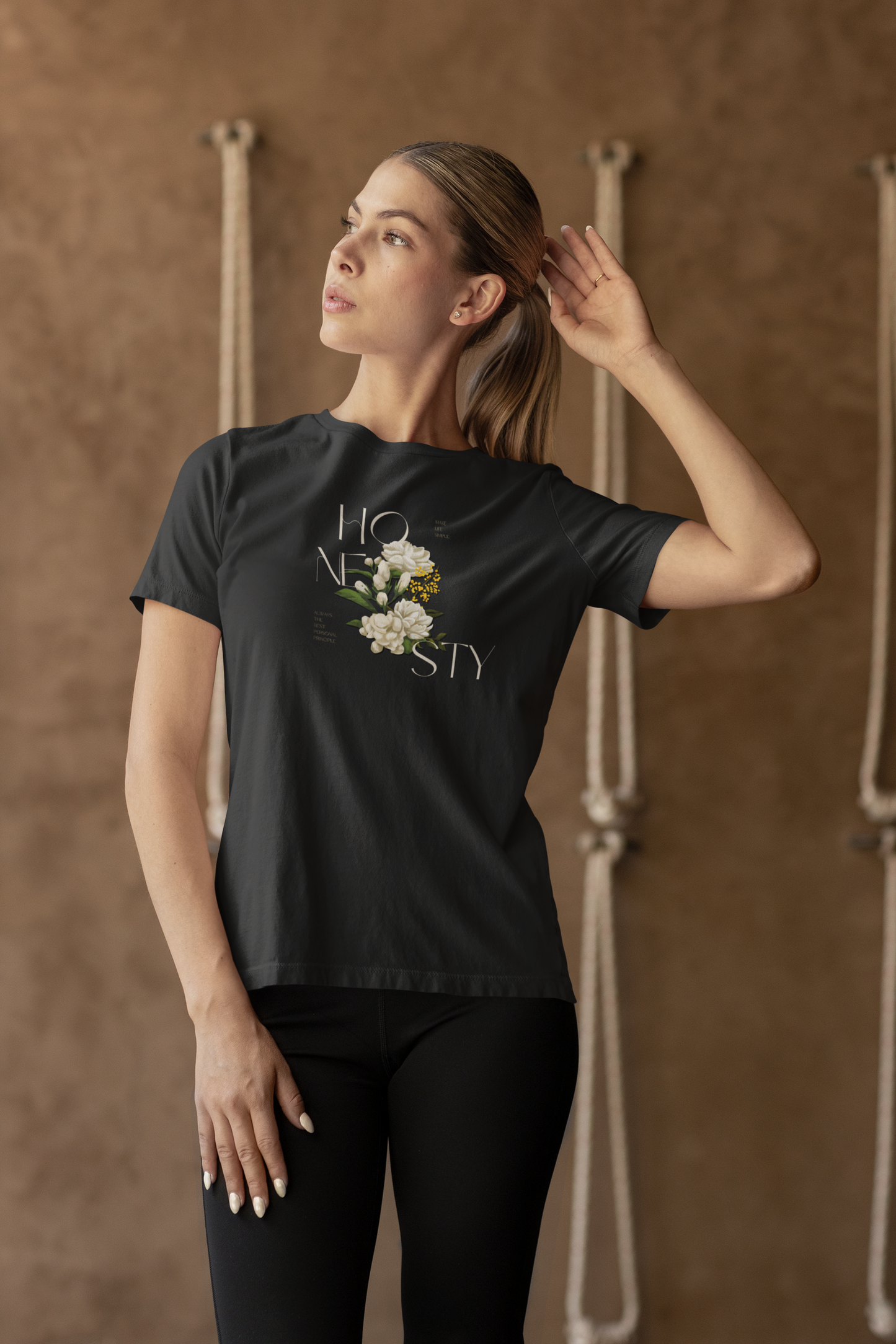 Honesty Women's T-Shirt Black