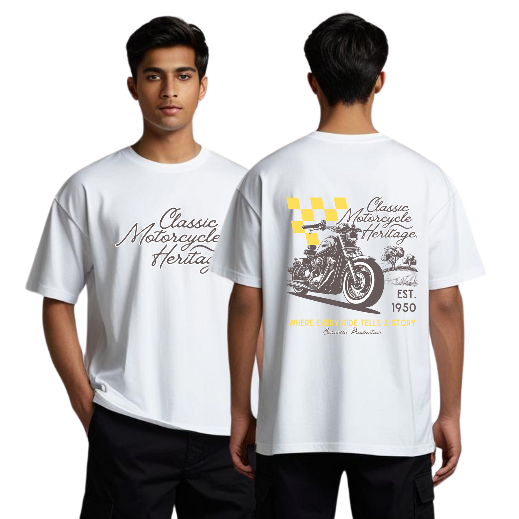 MotorCycle Oversized T-Shirt