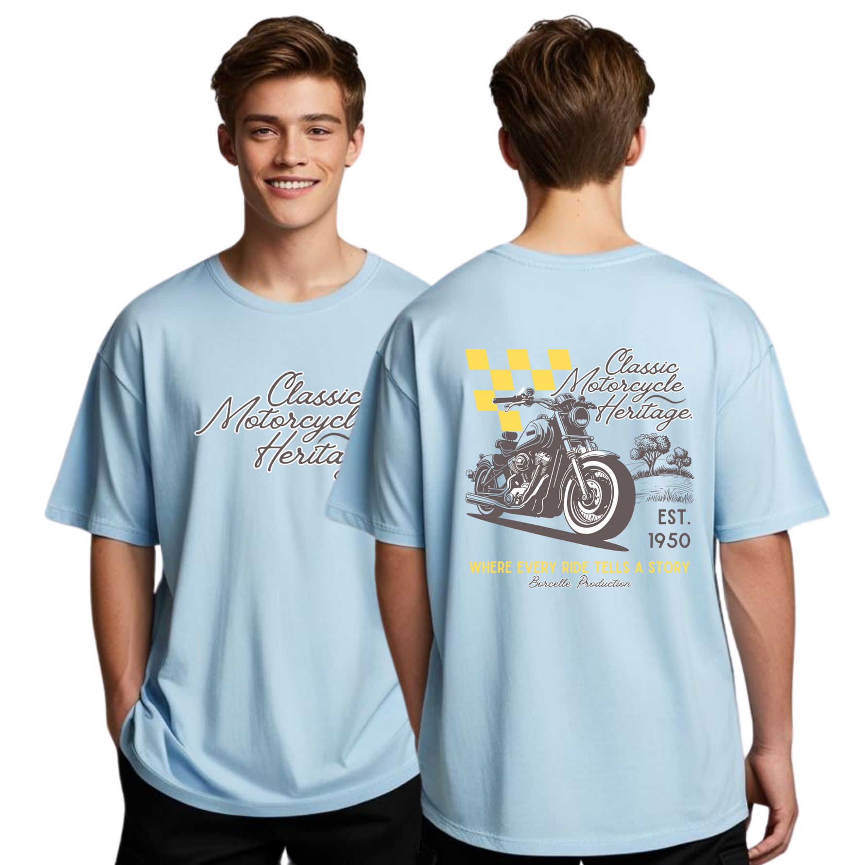 MotorCycle Oversized T-Shirt