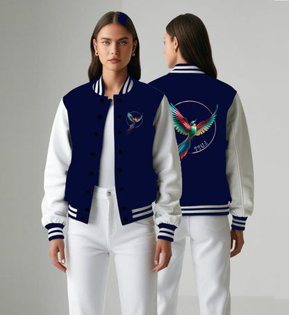 Fall to Rise Varsity Jacket