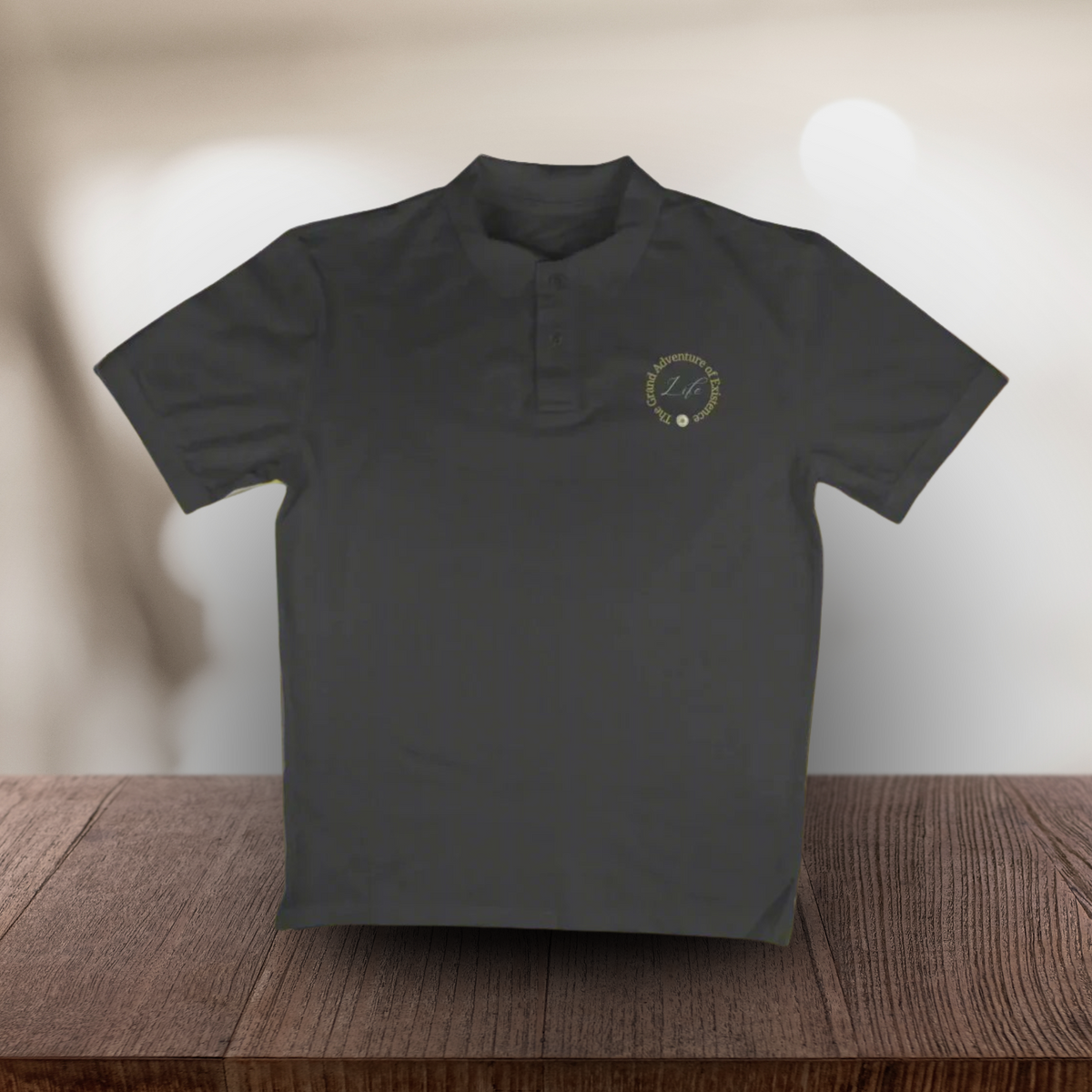 Grand Adventure Polo T-Shirt Black