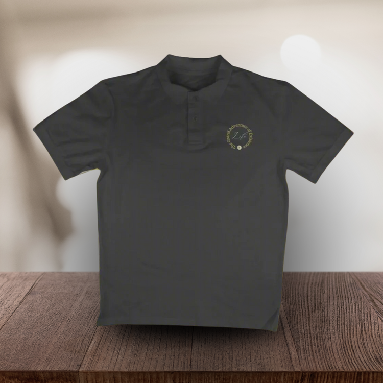 Grand Adventure Polo T-Shirt Black